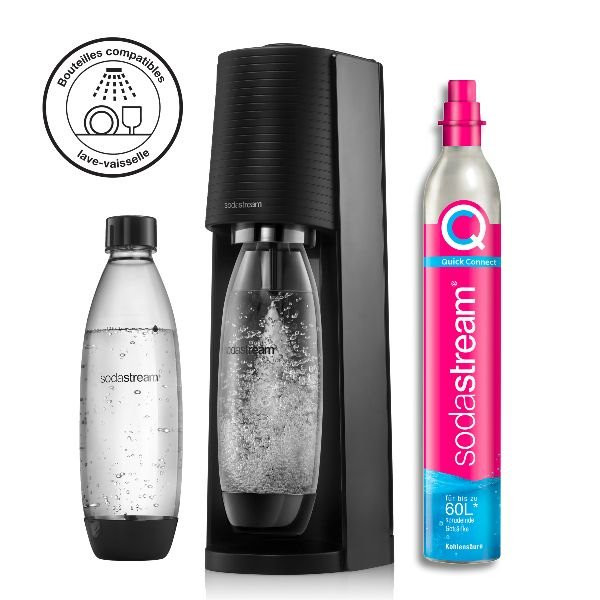 SODASTREAM - Machine à gazéifier Noire - Terra