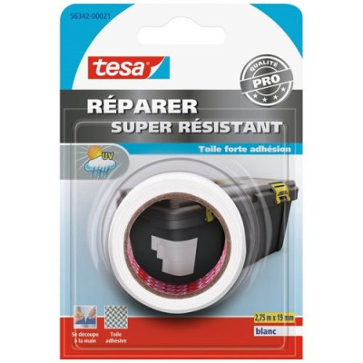 Réparer - Ruban Super Résistant 2,75mx19mm Blanc sous blister