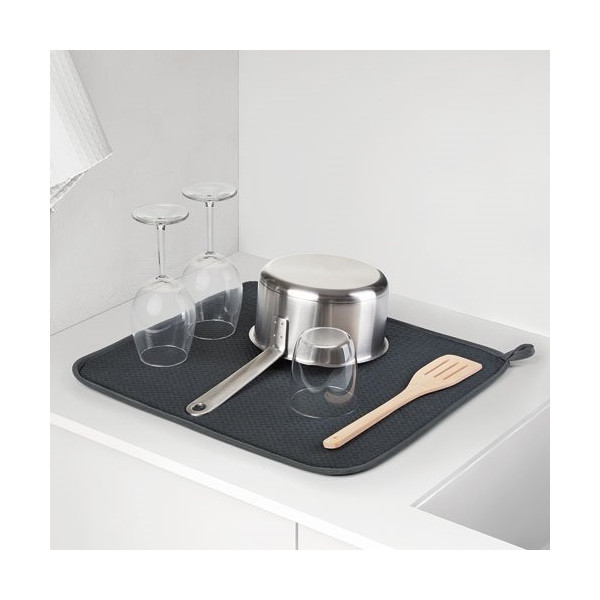 RAYEN - Tapis égouttoir microfibre 40x46cm