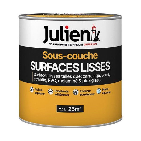 JULIEN - Julien s/couche surfaces lisses 2.5l