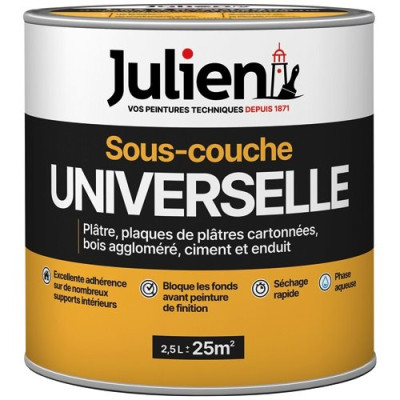 JULIEN S/COUCHE UNIVERSELLE 2.5L (Vendu par 1)