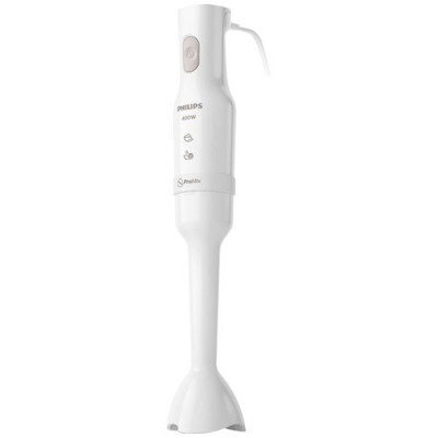 MIXEUR PLONGEANT PIED INOX 400W BLANC