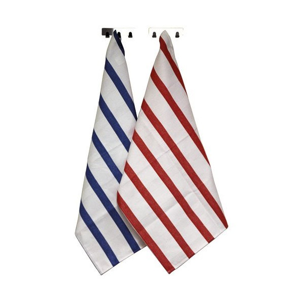 TISSAGES DE BEAULIEU - Torchon amelia bleu 50x70cm