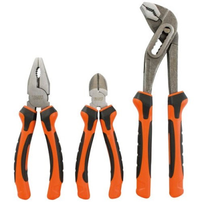 JEU DE 3 PINCES 160MM 180MM 240MM