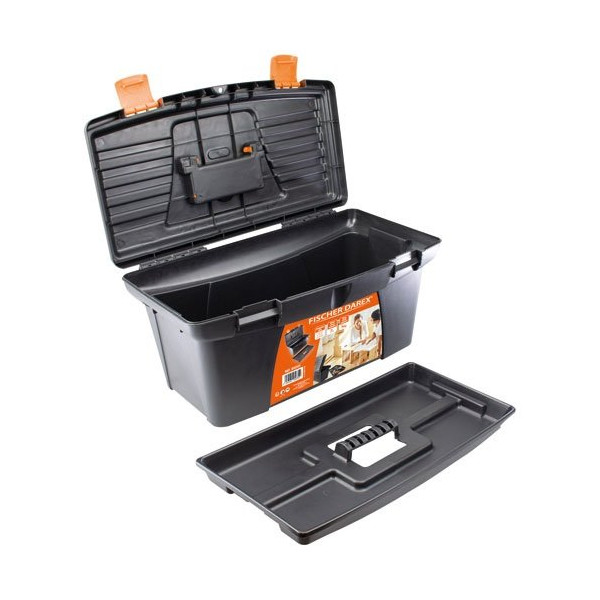 FISCHER DAREX - Caisse à outils plastique 40x20x18cm
