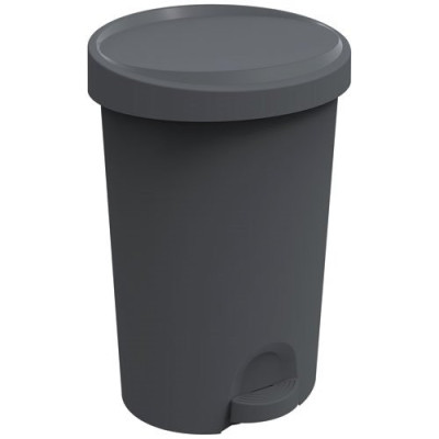 POUBELLE A PEDALE STEPY 27L ANTHRACITE