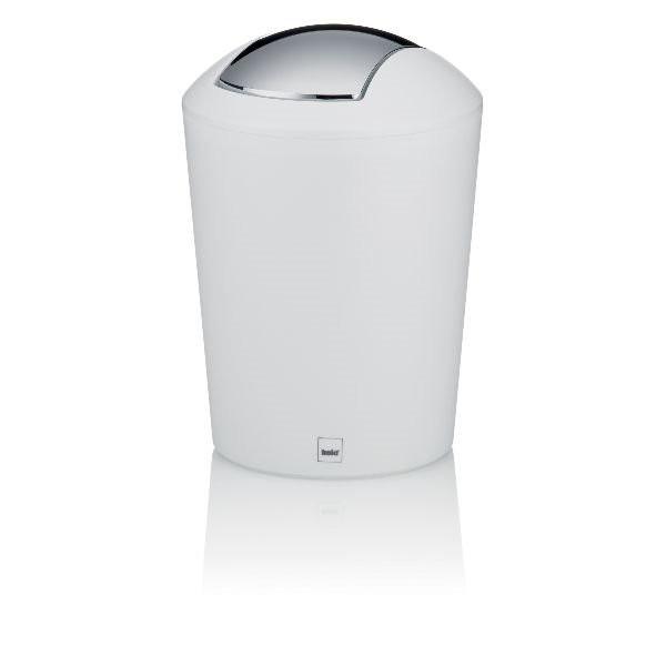 KELA - Poubelle 1,7 L Blanche - Marta
