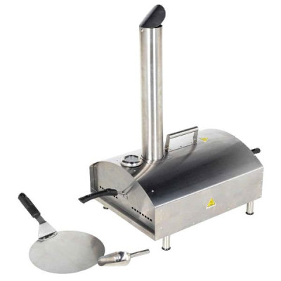 FOUR A PIZZA NAPOLI INOX A PELLETS