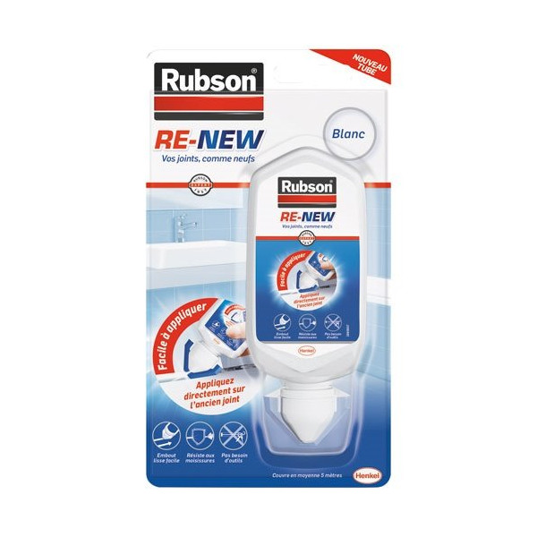 RUBSON - Mastic Re-new bain et cuisine pure tube 100ml