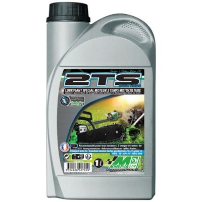 HUILE 2 TEMPS SYNTHESE 1L MINERVA (Vendu par 1)