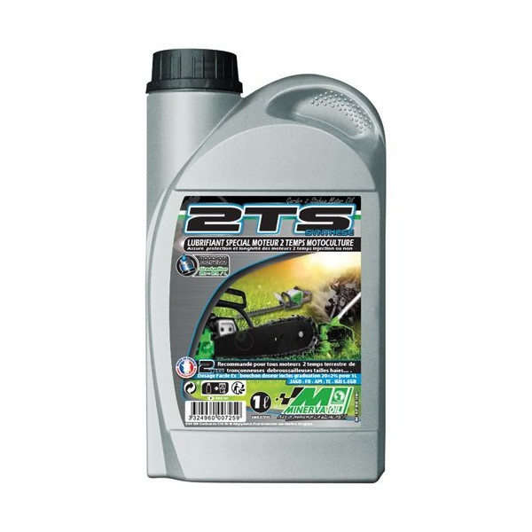 MINERVA OIL - Huile 2 temps synthèse 1l Minerva