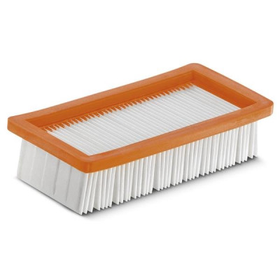 Kärcher Filtre plissé plat accessoire pour les aspirateurs AD 3200, AD 3 Premium et AD 4 Premium