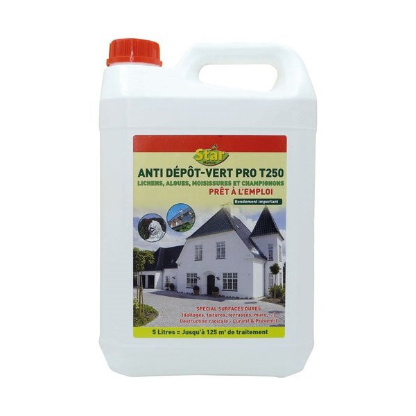 STAR JARDIN - Traitement toits murs terrasses pae 5l 125m²