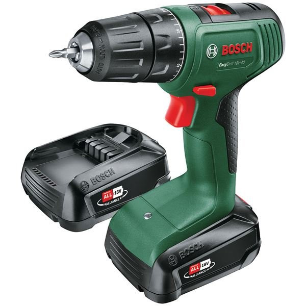 BOSCH - Perceuse visseuse Easydrill 18V-40 2 batteries