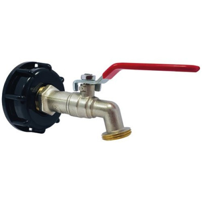 ADAPT.PLAST.CUVE 1000L Ø60 ROB.1/4T (Vendu par 1)