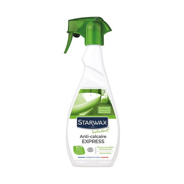 STARWAX SOLUVERT - Anticalcaire express spray ecocert 500ml