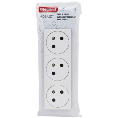 MOSAIC PRISE 3X2P+T PRECABLEE