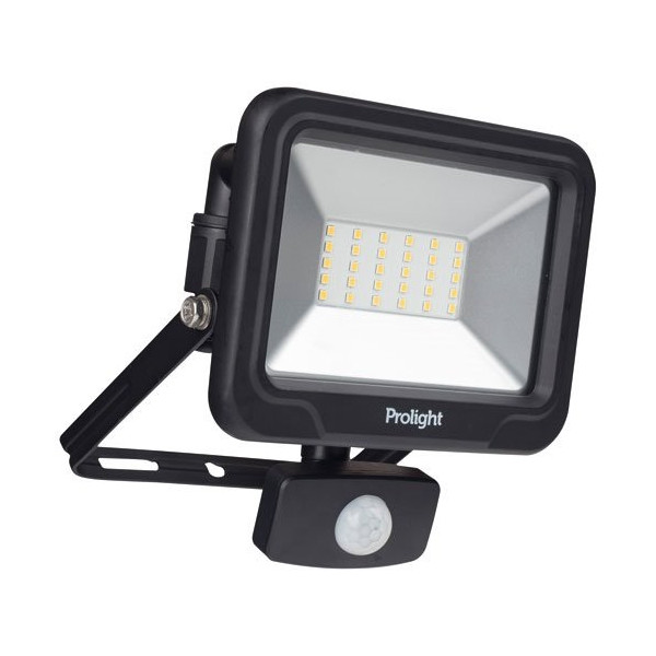 PROLIGHT - Projecteur led 30w 2550lm easy connect + détecteur