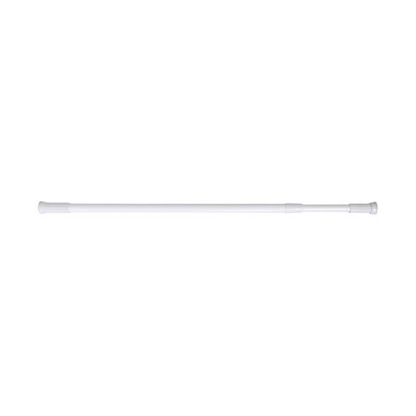 MSV - Barre de douche extensible 70/120cm blanc