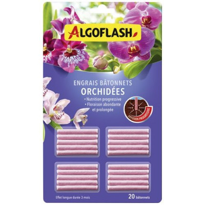 ENGRAIS ORCHIDEES BATONNETS X20 /NC (Vendu par 1)