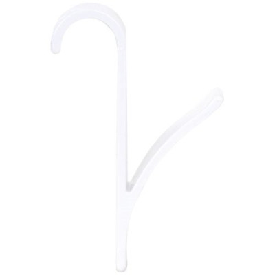 CROCHET PORTE SERVIETTE X2 BLANC