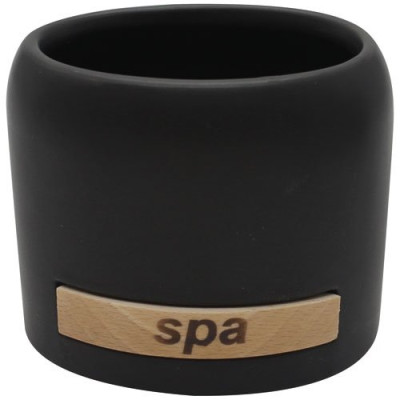 GOBELET CERAMIQUE NOIR SPA