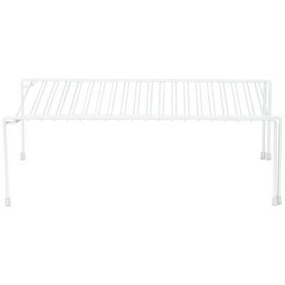 PONT DE RANGEMENT EXTENSIBLE BLANC