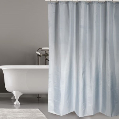 RIDEAU DOUCHE 180X200 POLYESTER GRIS (Vendu par 1)