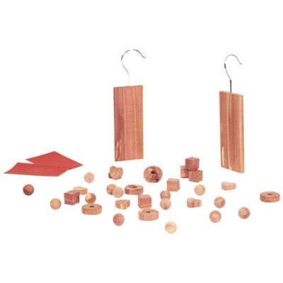 ANTIMITE COFFRE 34 PIECES CEDRE NATURE