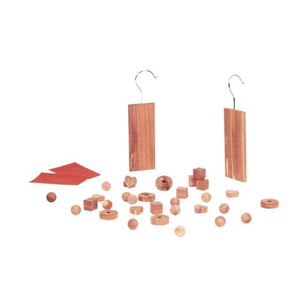 COMPACTOR - Antimite coffre 34 pièces de cèdre naturel