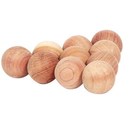 ANTIMITE BILLES EN CEDRE LOT DE 15