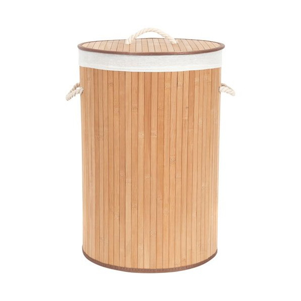 COMPACTOR - Panier à linge rond en bambou