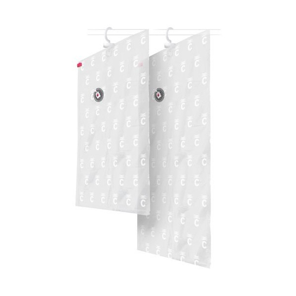 COMPACTOR - Housse de protection espace + crochet intégré lot de 2