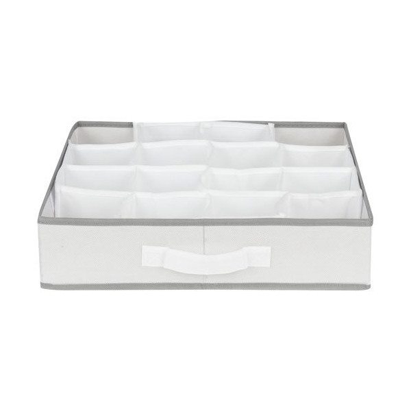 COMPACTOR - Séparateur de tiroir life 16 compartiments blanc