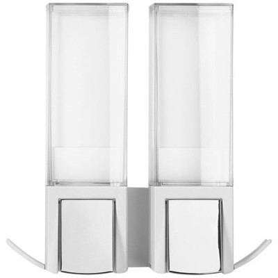 DOUBLE DISTRIBUTEUR DE SAVON MURAL BLC