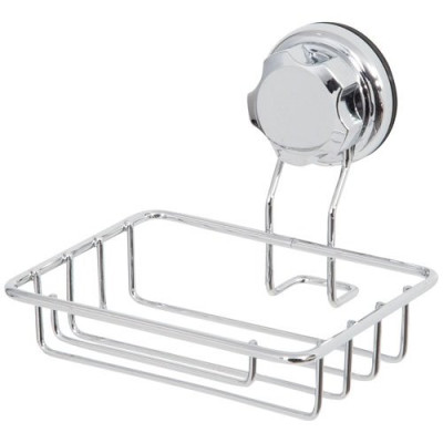 PORTE SAVON/EPONGE VENTOUSE METAL CHRO