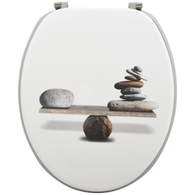 ABATTANT WC MDF DESIGN SPIRIT (Vendu par 1)