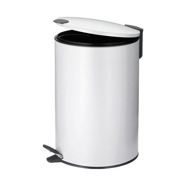 KELA - Poubelle 12 L Blanche - Mats