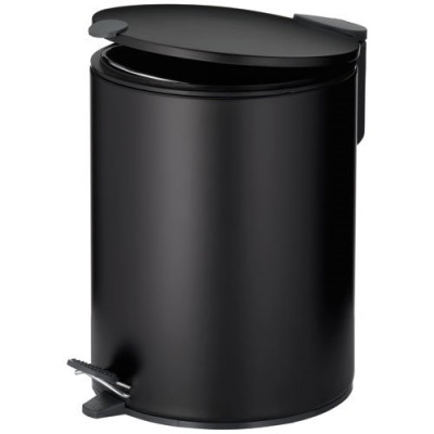 POUBELLE MATS 5L METAL NOIR