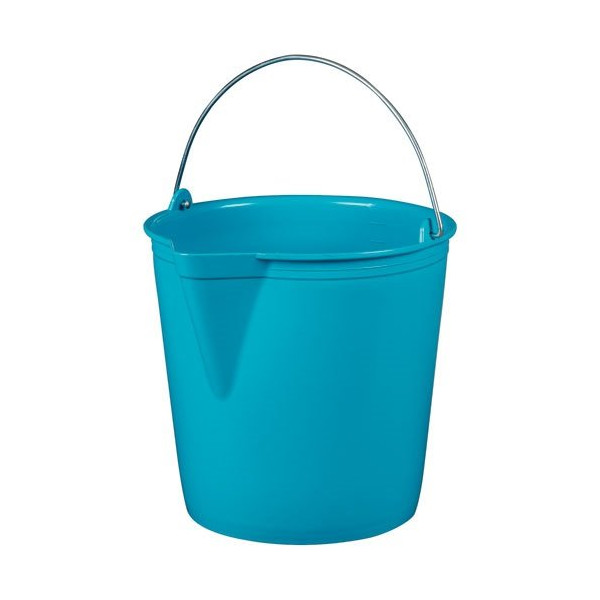 ALUMINIUM ET PLASTIQ - Seau à bec 29 cm / 13 L Bleu - Green Line