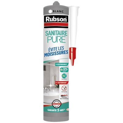 MASTIC PURE SANITAIRE BLANC 280ML (Vendu par 1)