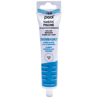 POOL MASTIC PISCINE TUBE 80ML BLANC (Vendu par 1)