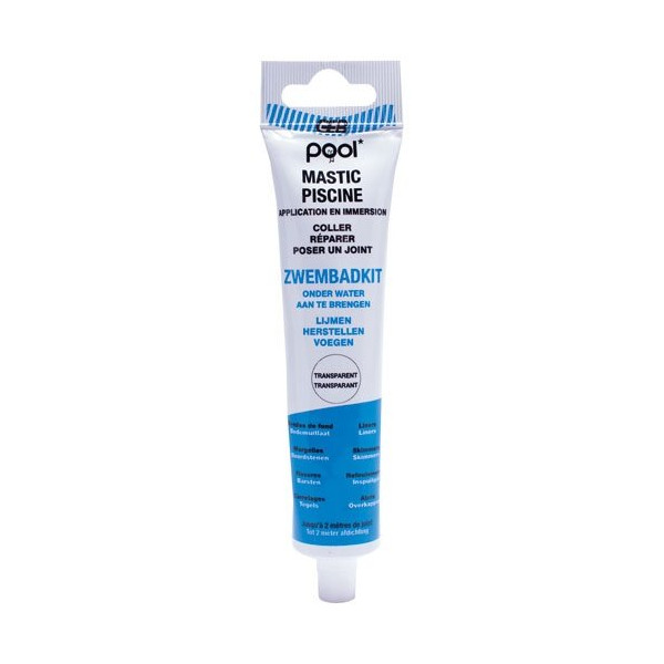 GEB - Pool mastic piscine tube 80ml transparent