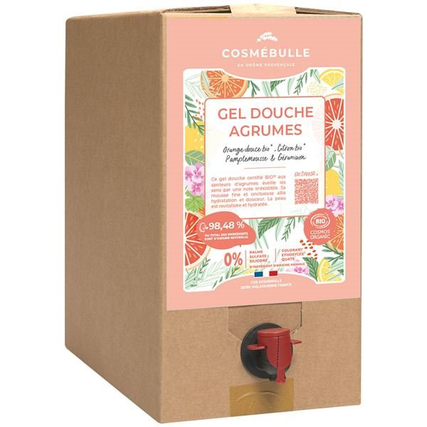COSMEBULLE - Gel douche agrumes 10kg