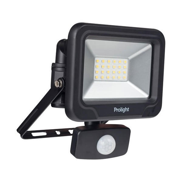 PROLIGHT - Projecteur led 20w 1700lm easy connect + détecteur