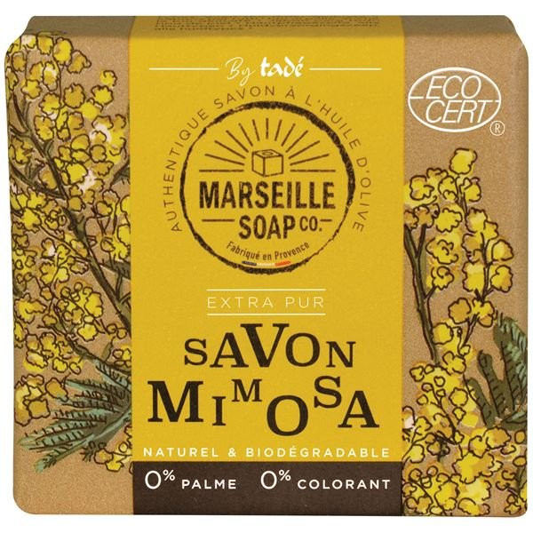 MARSEILLE SOAP - Savon de Marseille mimosa Ecocert 100 g