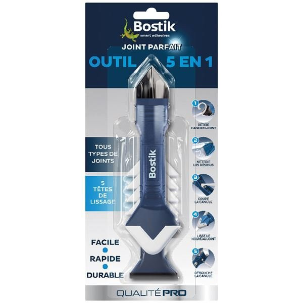 BOSTIK - Bostik outil joint parfait 5 en 1