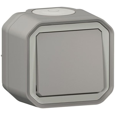 PLEXO INTERRUPTEUR VA ET VIENT GRIS