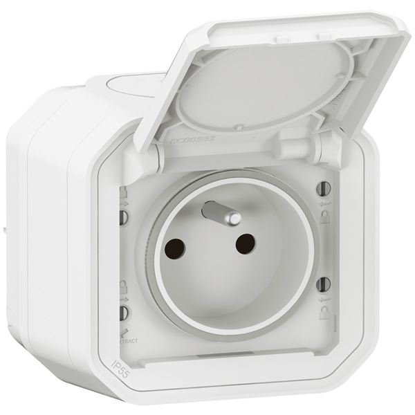 LEGRAND - Plexo prise 2p+t blanc complet