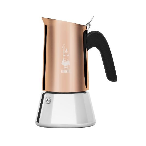 BIALETTI - Cafetière italienne 6 tasses induction Cuivre - Vénus
